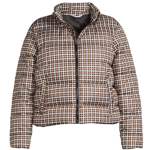 Gingham plus bomber jacket - Picture 4 of 4